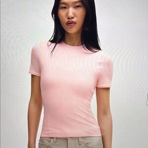 lululemon athletics Navy Slim Fit  Crew Tee Ultra Soft